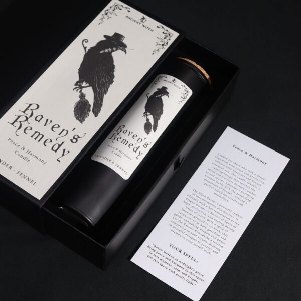 Velas Purificadoras de Brujas Antiguas - Remedio de los cuervos