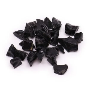 Cristales en bruto (500 g) - Obsidiana Negra