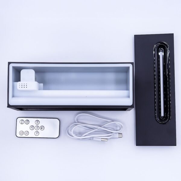 Difusor de aroma con efecto de llama y sonido de aves