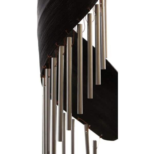 Campanillas de viento de hoja de coco - Chocolate