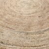 Alfombra redonda extragrande de yute 200 cm