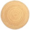 Alfombra redonda extragrande de yute 200 cm