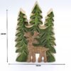 bG9jYWw6Ly9tZWRpYS9TRy9KRC82MFIzMEMxSjYwV0tKRFNHLzdkYzkxZjUyLmpwZw.jpg Perdido en el bosque - Ciervo en el bosque 3D Decoración de madera - 25x15cm