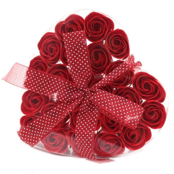 bG9jYWw6Ly9tZWRpYS9TRy9BRC82MFIzMEMxRzZHVjNBRFNHL2FhNmYzM2IyLmpwZWc.jpg Set de 24 flores de Jabón - rosas roja