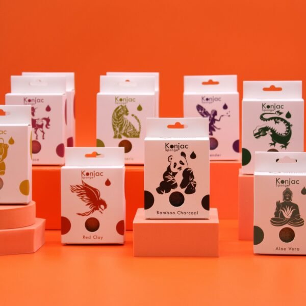 Esponja Facial Konjac - Lavanda - Calmante