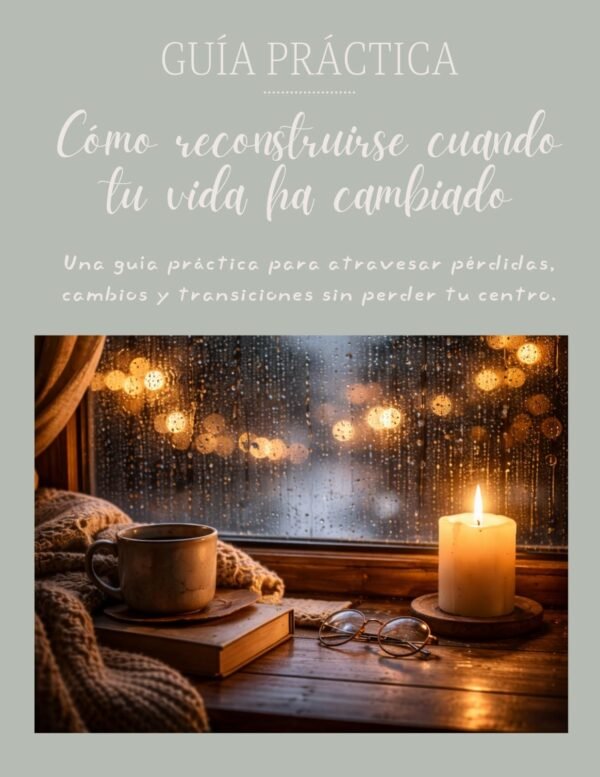 Como Reconstruirse cuando tú vida ha Cambiado