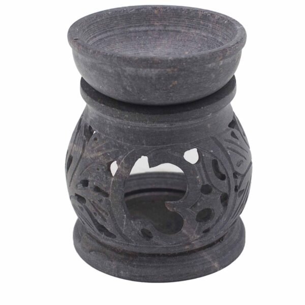 Quemador de aceite pequeño de esteatita 8cm - Om