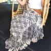 Mantas Boho Comfort - Negro y Beige Regency