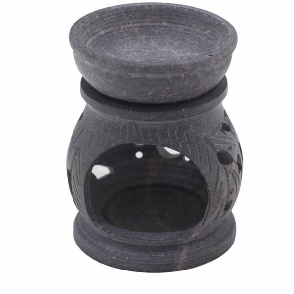 Quemador de aceite pequeño de esteatita 8cm - Om