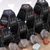 Colador de té de piedras preciosas de cristal crudo - Cornalina