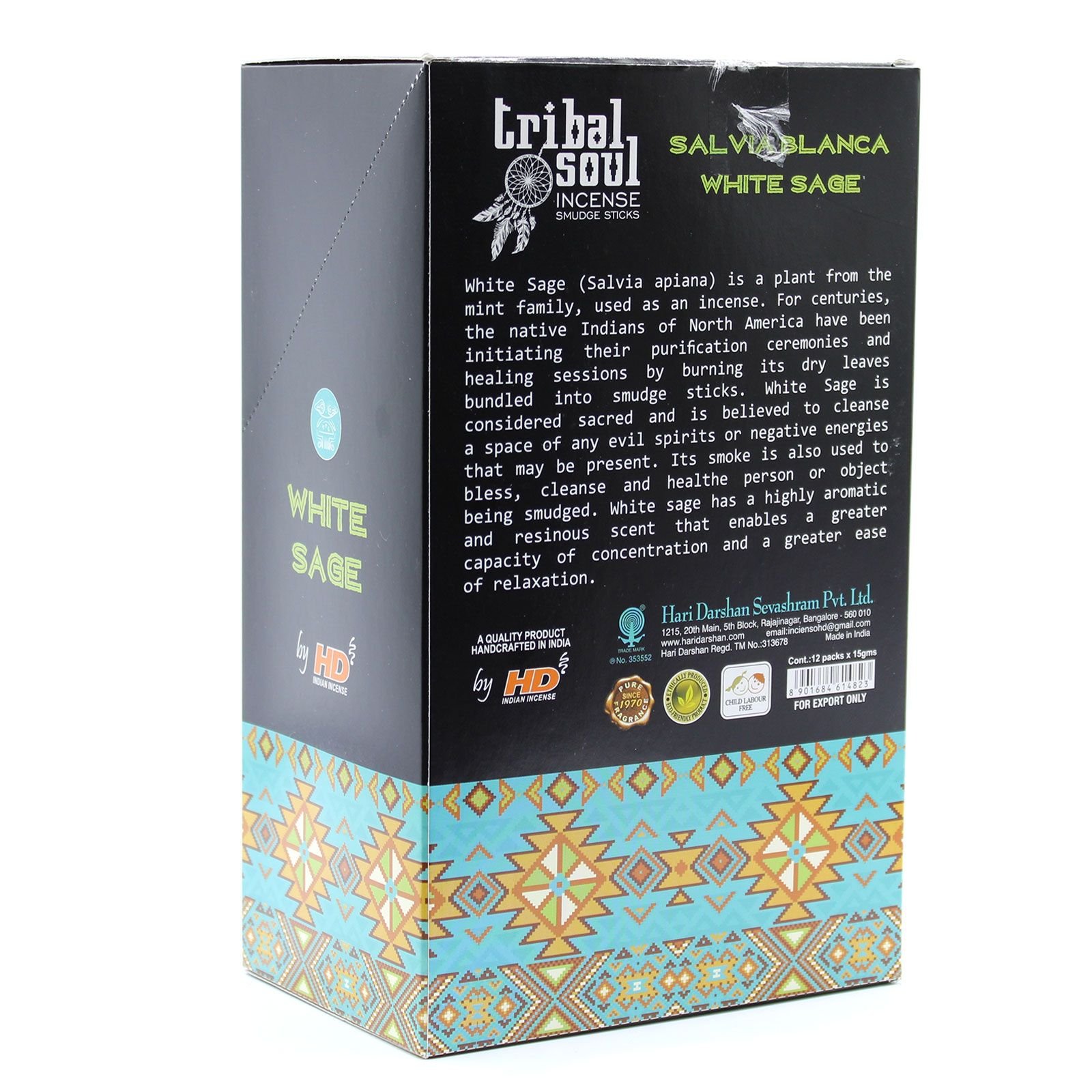 Incienso Tribal Soul - Salvia Blanca