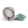 Colador de té de piedras preciosas de cristal crudo - Aventurina verde