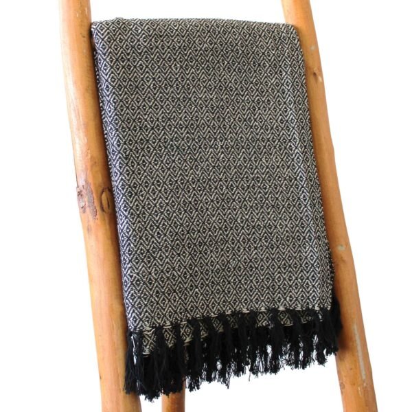 Mantas Boho Comfort - Carbón