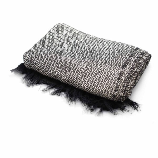 Mantas Boho Comfort - Carbón