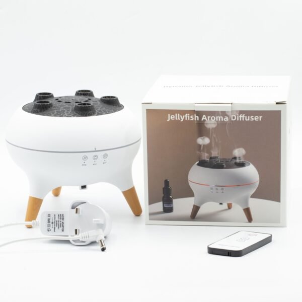 Difusor de aromas con efecto Jellyfish Puff y LED de cambio de color