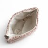 Nomad Sari Indian Jacquard Bolsa de aseo - Laberinto Coral