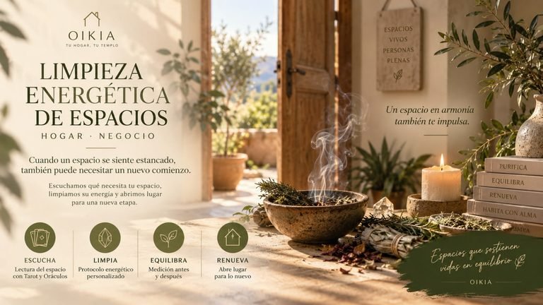 Limpieza energética de espacios