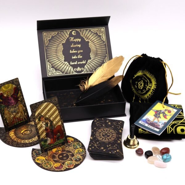 Tarot Hoja Dorada - Que comience la magia - Set de regalo