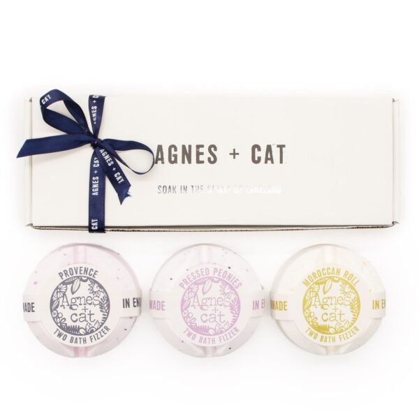 Agnes + Cat Set de regalo de bombas de baño Jardín Secreto