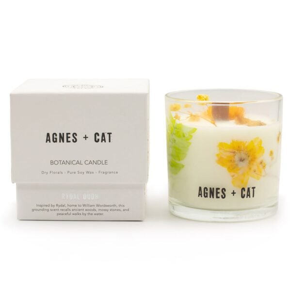 Agnes + Cat Vela de Cera de Soja Botánica - Rydal Oudh