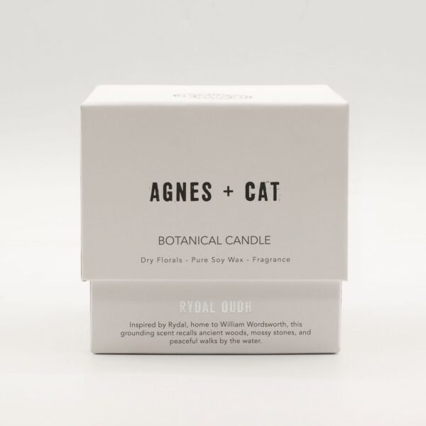 Agnes + Cat Vela de Cera de Soja Botánica - Rydal Oudh