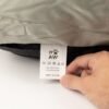 Cama PAW – Mediana caqui beige – 70 × 60 × 15 cm