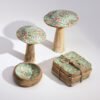 Seta Mediana - 15cm - Patrón de azulejos mediterráneos