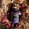 Antiguo hechizo de baño de bruja, poción y amuleto de cristal de cuarzo rosa - Amor