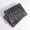 Juego de 7 Cucharas de Bruja de Cristal de Piedra Preciosa de Plata Oscura