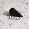 Incienso de hechizos de bruja antiguo - Éxito - Péndulo de obsidiana negra