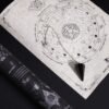 Incienso de hechizos de bruja antiguo - Éxito - Péndulo de obsidiana negra