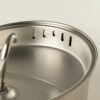 Tazones para comida PAW - Fuente de agua eléctrica de 2.5 litros - USB - acero inoxidable (304)