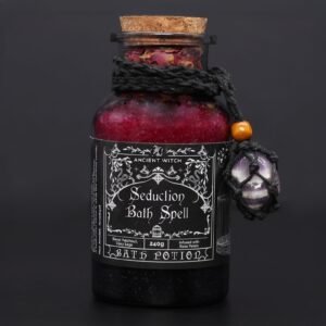 bG9jYWw6Ly9tZWRpYS9IRy8yQy82MFIzMEMxSjY0U0syQ0hHLzZiOTY5ZjUyLmpwZw.jpg Poción de hechizo para baño de bruja antigua y amuleto de cristal de amatista - Seducción