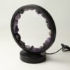 Lámpara Halo de Piedras Preciosas - Espíritu Zen - Amatista