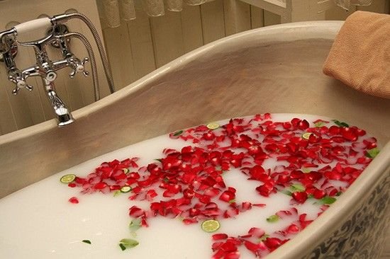 Set de 3 flores de Jabón caja corazón - rosas rosa