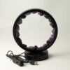 Lámpara Halo de Piedras Preciosas - Espíritu Zen - Amatista