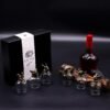 bG9jYWw6Ly9tZWRpYS9ITS9FQy82MFIzMEMxSjY0UktFQ0hNL2Q5MDZkNTkwLmpwZw.jpg Set de regalo de 6 vasos (100 ml) - Criaturas Místicas - Bronce Antiguo