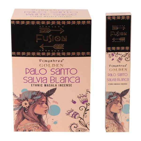 15g Palo Santo Dorado y Salvia Blanca