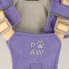 PAW - S (4-8 kg) Arnés de paso para perros Guardian con malla reflectante - Lavanda - Colgante de amatista