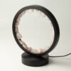 Lámpara Halo de Gemas - Cuerpo Zen - Cuarzo Rosa