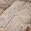PAW Bed – Oso de peluche marrón mediano – 70 × 55 × 18 cm