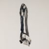 PAW - S (4-8 kg) Arnés de paso para perros Guardian con malla reflectante - Gris roca - Colgante de obsidiana negra